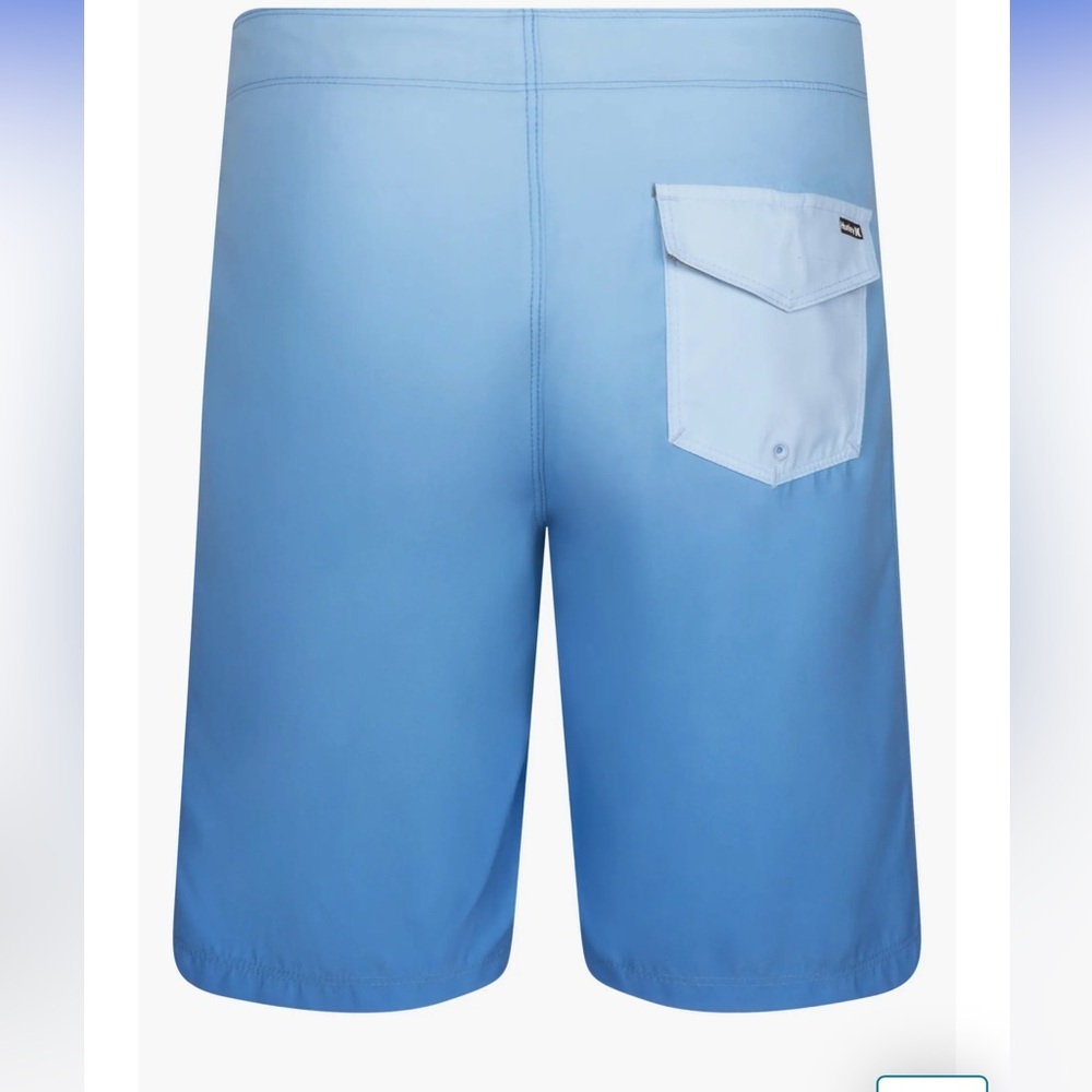 NWT Hurley Kids' Gradient Board Shorts blue dream - Picture 2 of 13